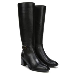 Naturalizer Black Leather Sterling Tall Boot NWT